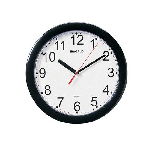 Dainolite Lighting 24003-BK Clock Decorative Accessory in Black